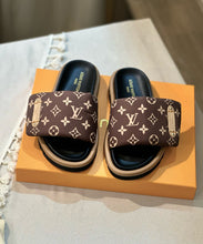 Carregar imagem no visualizador da galeria, Chinelo Flatform Pool Pillow Cacao
