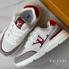 Carregar imagem no visualizador da galeria, Tênis New Louis Vuitton Branco/Vermelho
