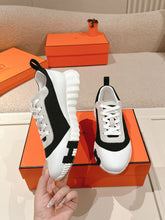 Carregar imagem no visualizador da galeria, Tênis Hermès Branco,Azul,Laranja