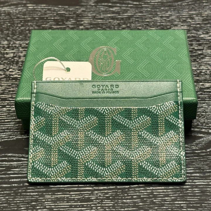 Tarjetero Saint-Sulpice Goyard Verde