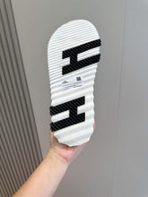 Cargar imagen en el visor de la galería, Hermes Sandalias Infra Black White
