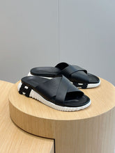 Cargar imagen en el visor de la galería, Hermes Sandalias Infra Black White