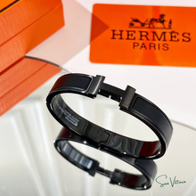 Carregar imagem no visualizador da galeria, Bracelete "Clic HH So Black" Hermès
