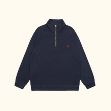Carregar imagem no visualizador da galeria, Suéter Meio Zíper Ralph Lauren