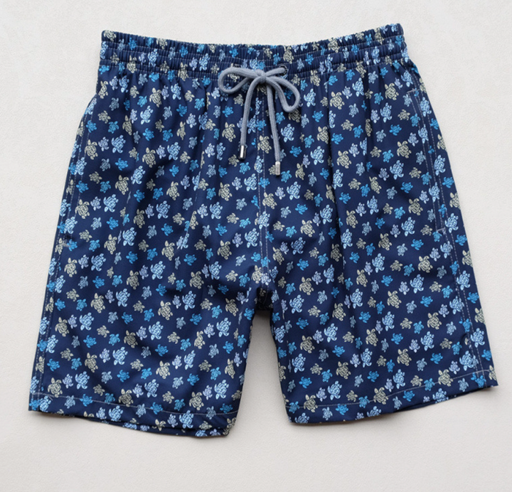 Bañador "Blue Marine Mini Turtle" Vilebrequin
