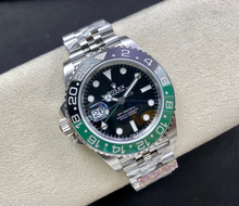 Carregar imagem no visualizador da galeria, Rolex GMT-Master II 40MM "Sprite" Jubilee de Aço Inoxidável "Super C"