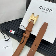 Carregar imagem no visualizador da galeria, Cinto Celine Marrom