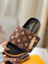 Carregar imagem no visualizador da galeria, Chinelo Flatform Pool Pillow Cacao