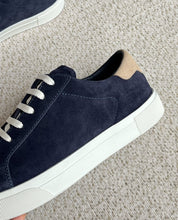 Carregar imagem no visualizador da galeria, Tênis Brunello Cucinelli Camurça Azul Escuro