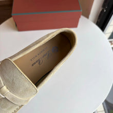 Carregar imagem no visualizador da galeria, Mocassim Loro Piana Summer Cad Light Beige