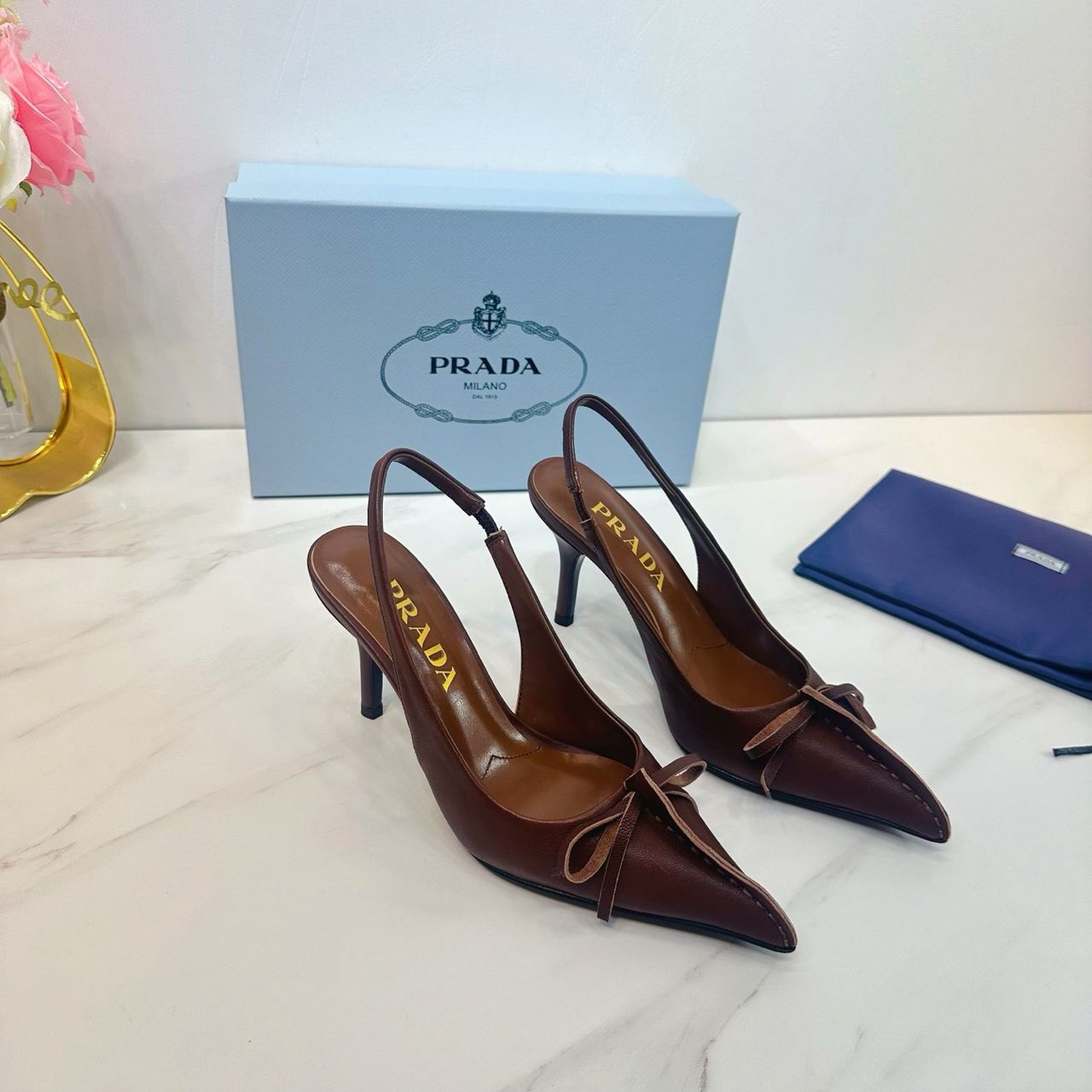 escarpins slingback Prada