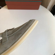 Carregar imagem no visualizador da galeria, Mocassim Loro Piana Summer Charms Cinza
