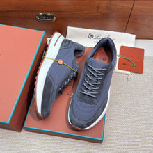 Carregar imagem no visualizador da galeria, Sneaker Loro Piana Graphite Blue
