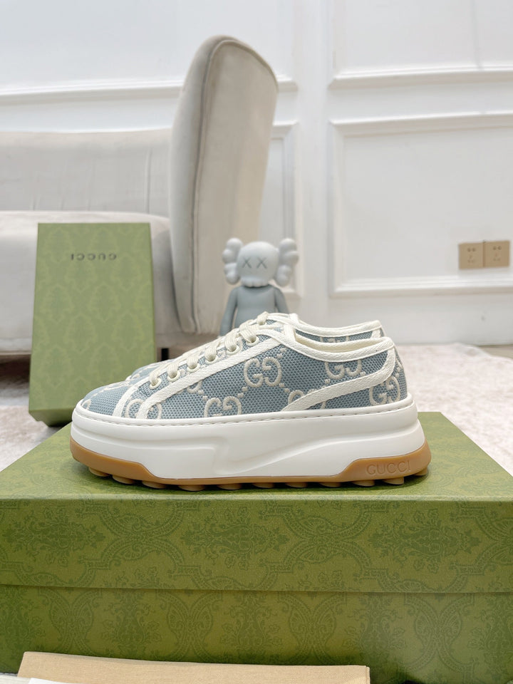 Gucci y lona GG Ebony azul