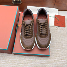 Carregar imagem no visualizador da galeria, Sneaker Loro Piana Taupe Brown
