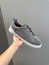 Carregar imagem no visualizador da galeria, Tênis Zegna Triple Stitch

