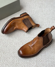 Carregar imagem no visualizador da galeria, Bota Brunello Cucinelli Caramel Chelsea
