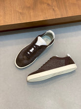 Carregar imagem no visualizador da galeria, Tênis Brunello Cucinelli Brown Granite
