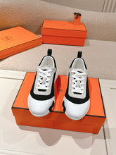 Carregar imagem no visualizador da galeria, Tênis Hermès Branco,Azul,Laranja
