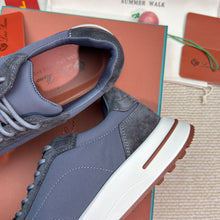 Carregar imagem no visualizador da galeria, Sneaker Loro Piana Graphite Blue
