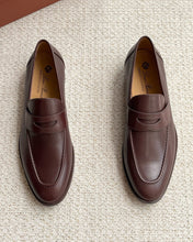 Carregar imagem no visualizador da galeria, Sergio Loafer Loro Piana Calfskin Burgundy
