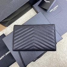 Carregar imagem no visualizador da galeria, Saint Laurent Should Bag all black
