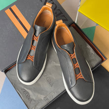Carregar imagem no visualizador da galeria, Tênis Zegna Triple Stitch
