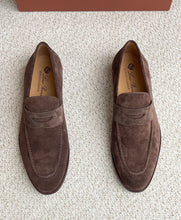 Carregar imagem no visualizador da galeria, Sergio Loafer Loro Piana Brown
