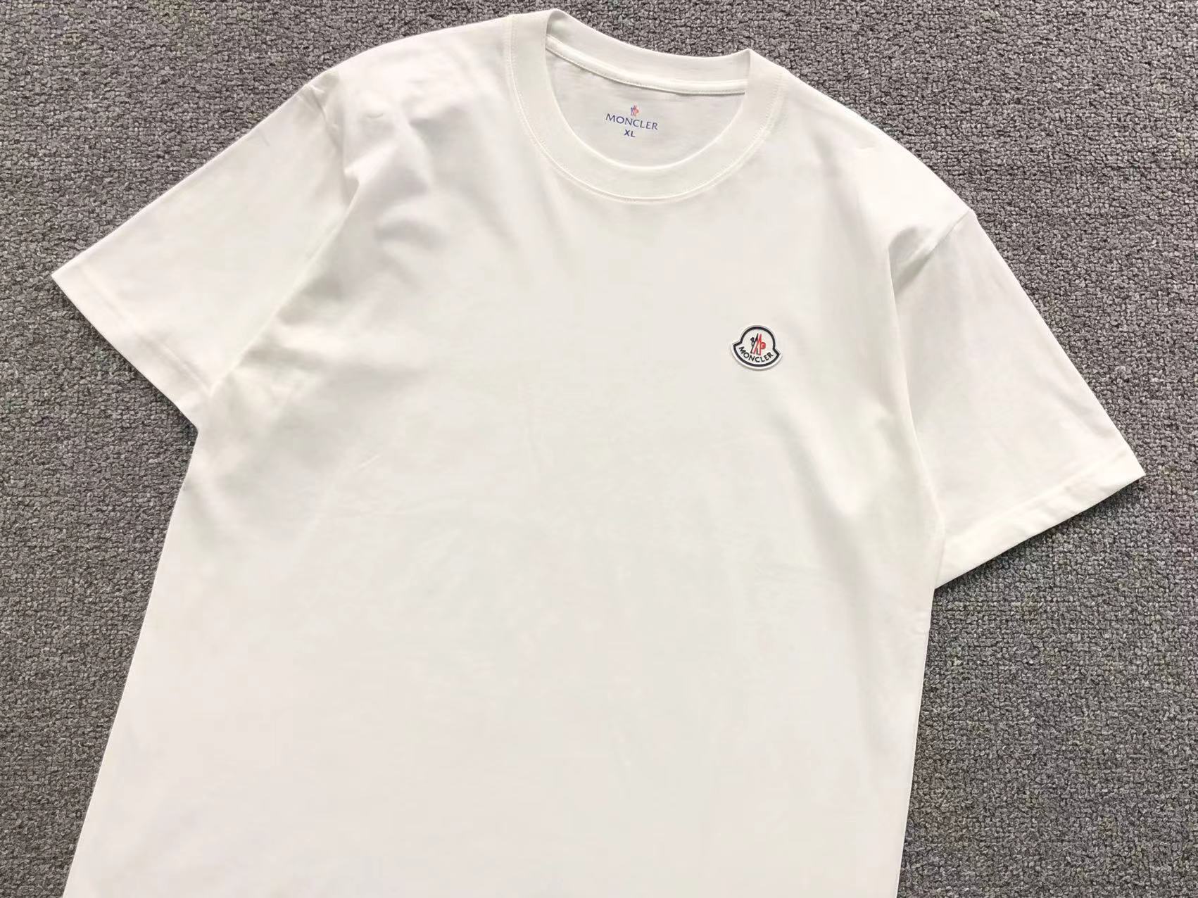T-Shorts Moncler All White