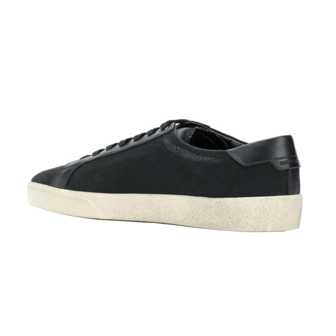 Tênis Cano Baixo Yves Saint Laurent Preto