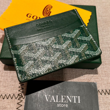 Carregar imagem no visualizador da galeria, Porta-Cartões Saint-Sulpice Goyard Verde
