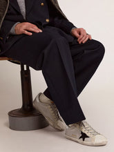 Carregar imagem no visualizador da galeria, Golden Goose Superstar Sneaker Couro Branco e Preto.
