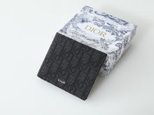 Carregar imagem no visualizador da galeria, Carteira Black Dior Oblique Jacquard
