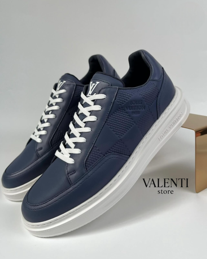Tênis Louis Vuitton Bervely Hills Azul