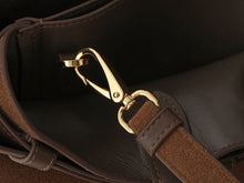 Carregar imagem no visualizador da galeria, BOLSA PRADA SCAMOSCIATO CAMURÇA BUCKLE BEGE
