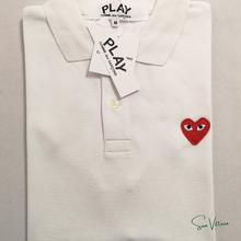 Carregar imagem no visualizador da galeria, Camisa Polo &quot;Play&quot; CDG

