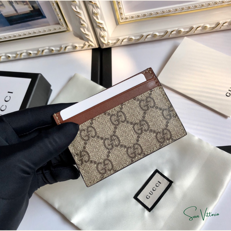 Porta Cartões Gucci GG Supreme