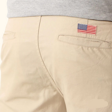 Carregar imagem no visualizador da galeria, Short Ralph Lauren Masculino Sarja Chino Black Icon Cáqui Claro
