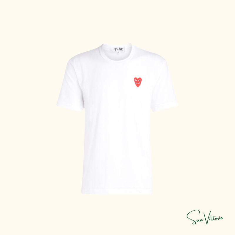 Camiseta "Family Heart" CDG (Open Box)