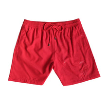 Carregar imagem no visualizador da galeria, Shorts de Banho Masculino com Estampa Reativa à Água Vilebrequin – Ronde des Tortues Vermelho
