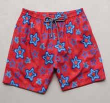 Carregar imagem no visualizador da galeria, Shorts "Red star blue" Vilebrequin
