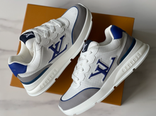 Carregar imagem no visualizador da galeria, Tênis New Louis Vuitton Branco/Azul
