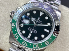 Carregar imagem no visualizador da galeria, Rolex GMT-Master II 40MM "Sprite" Jubilee de Aço Inoxidável "Super C"
