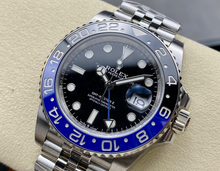 Carregar imagem no visualizador da galeria, Rolex GMT-Master II 40MM "Batgirl" Jubilee de Aço Inoxidável "Super C"

