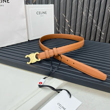 Carregar imagem no visualizador da galeria, Cinto Celine Marrom
