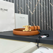 Carregar imagem no visualizador da galeria, Cinto Celine Marrom
