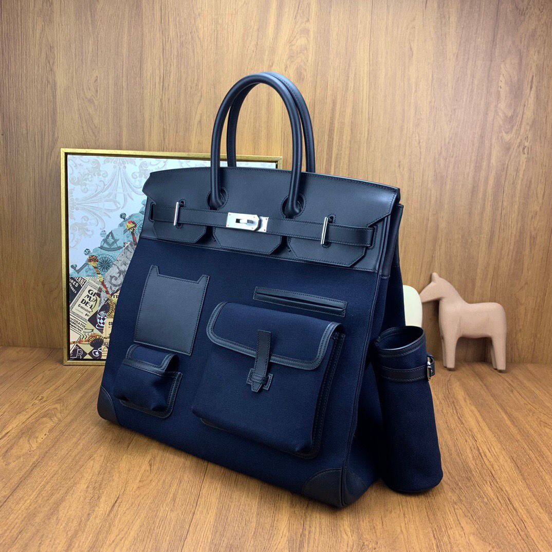 Hermès Haut à Courroies Blue