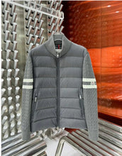Carregar imagem no visualizador da galeria, Moncler Padded Wool Zip-Up Cardigan .
