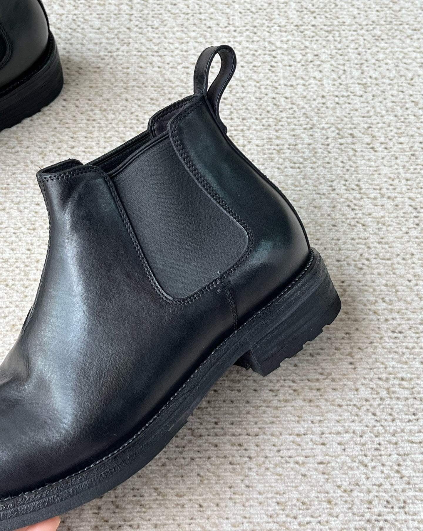 Bota Brunello Cucinelli Urban Black Chelsea