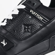 Carregar imagem no visualizador da galeria, Tênis Trainer Louis Vuitton Preto Cad White
